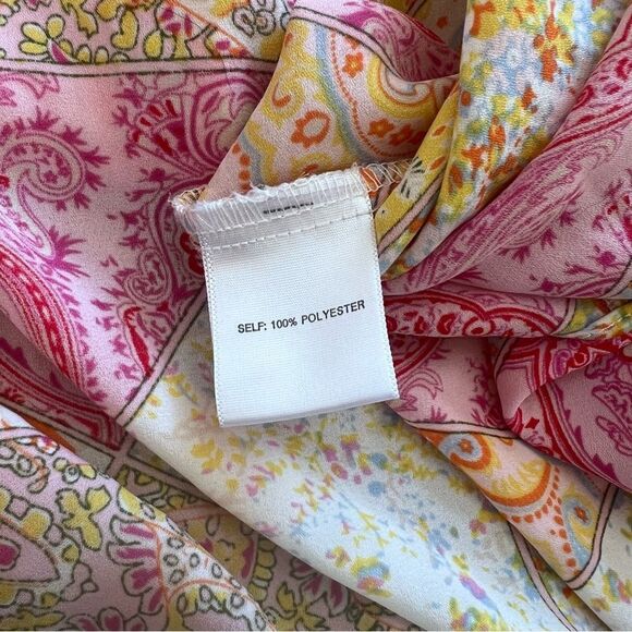 Rose + Olive Multicolor Patterned Long Sleeve Button Down Shirt - Picture 10 of 10